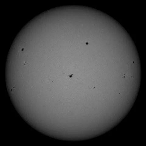 Image of Sun's photosphere