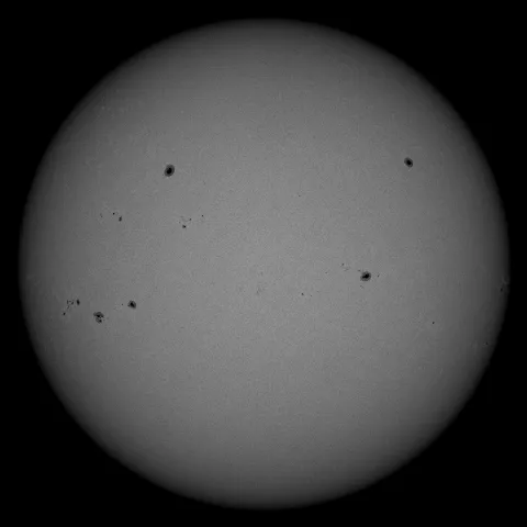 Image of Sun's photosphere