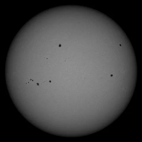 Image of Sun's photosphere