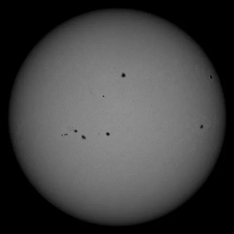 Image of Sun's photosphere