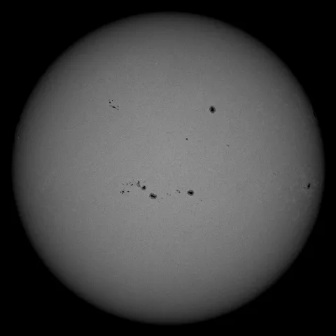 Image of Sun's photosphere