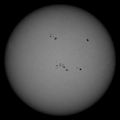 Image of Sun's photosphere