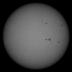 Image of Sun's photosphere