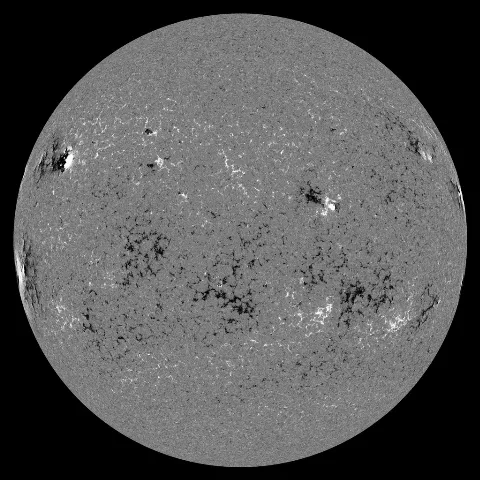 Image of Sun's magnetic field