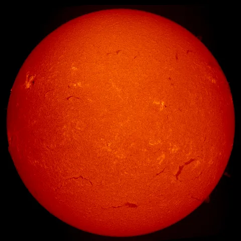 Image of Sun's chromosphere