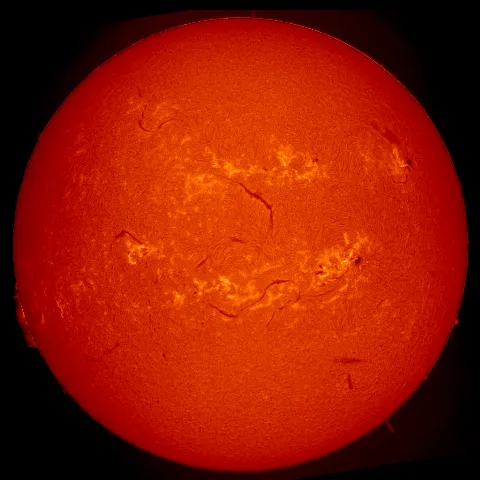 Image of Sun's chromosphere