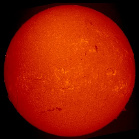 Image of Sun's chromosphere