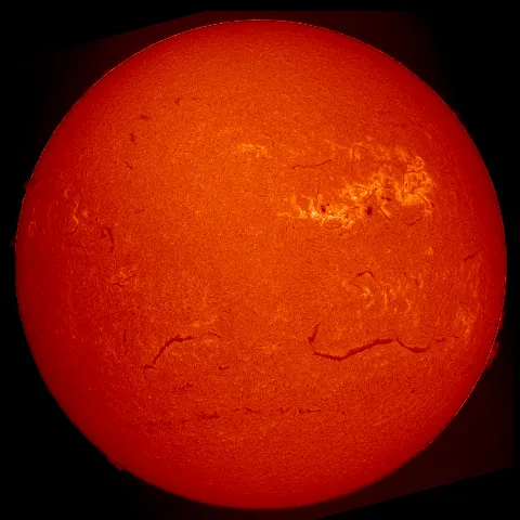 Image of Sun's chromosphere