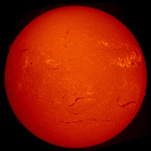 Image of Sun's chromosphere