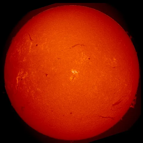 Image of Sun's chromosphere