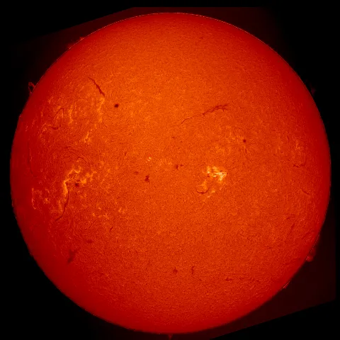 Image of Sun's chromosphere