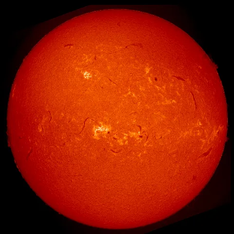 Image of Sun's chromosphere