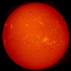 Image of Sun's chromosphere