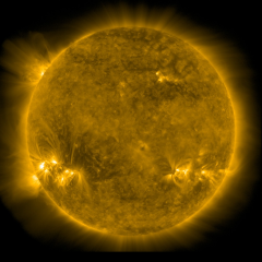 Image of Sun's corona