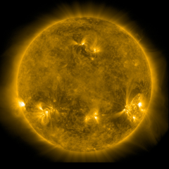 Image of Sun's corona