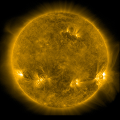 Image of Sun's corona