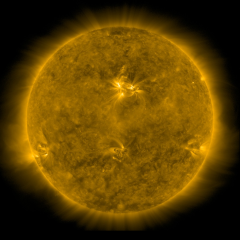 Image of Sun's corona