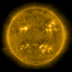 Image of Sun's corona