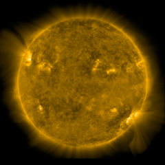 Image of Sun's corona