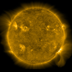 Image of Sun's corona