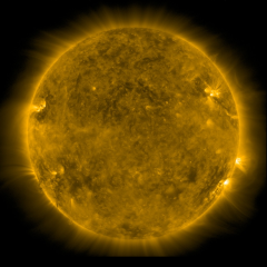 Image of Sun's corona