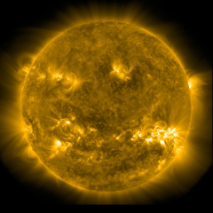 Image of Sun's corona