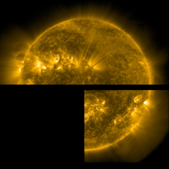 Image of Sun's corona