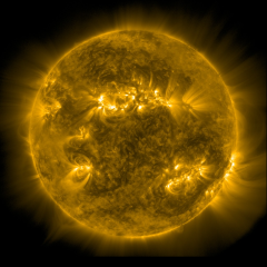 Image of Sun's corona