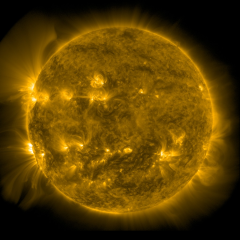 Image of Sun's corona