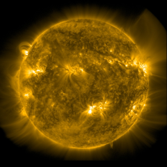 Image of Sun's corona