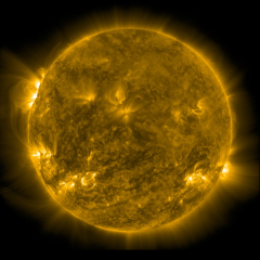 Image of Sun's corona