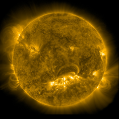 Image of Sun's corona