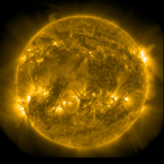 Image of Sun's corona