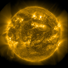 Image of Sun's corona