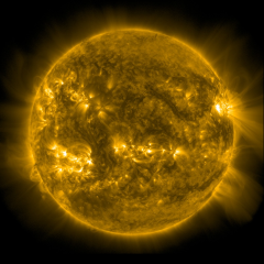 Image of Sun's corona