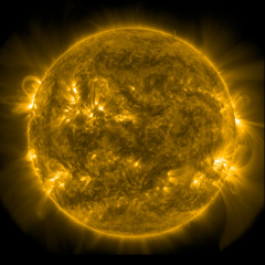 Image of Sun's corona