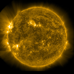 Image of Sun's corona