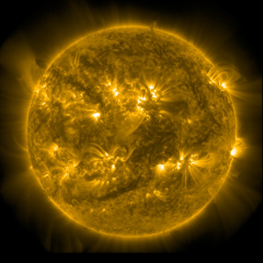 Image of Sun's corona