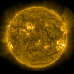 Image of Sun's corona