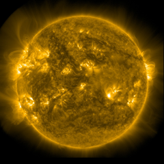 Image of Sun's corona