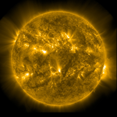 Image of Sun's corona