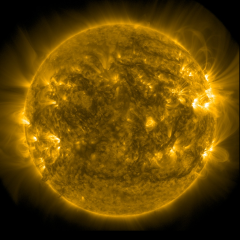 Image of Sun's corona