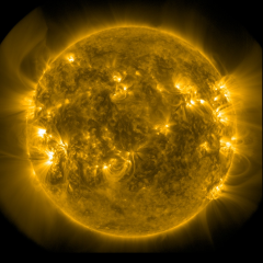 Image of Sun's corona