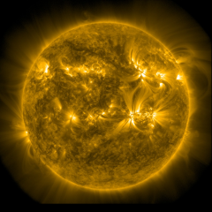 Image of Sun's corona