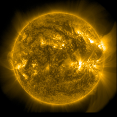 Image of Sun's corona