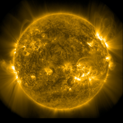 Image of Sun's corona