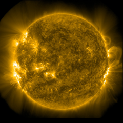 Image of Sun's corona