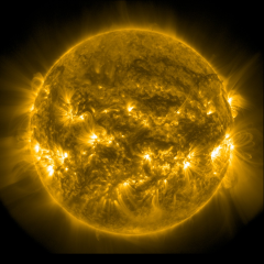 Image of Sun's corona