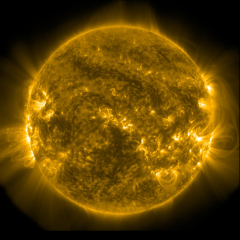 Image of Sun's corona