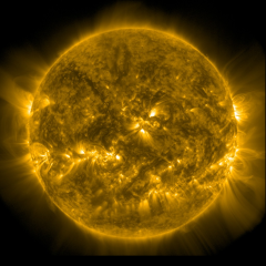 Image of Sun's corona